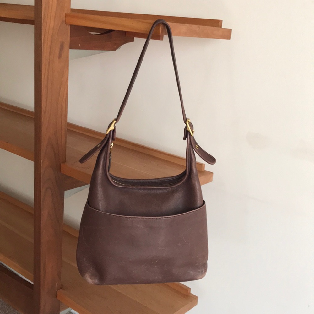 Vintage Coach purse “feed bag”